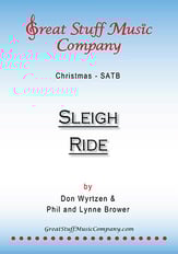 Sleigh Ride SATB choral sheet music cover